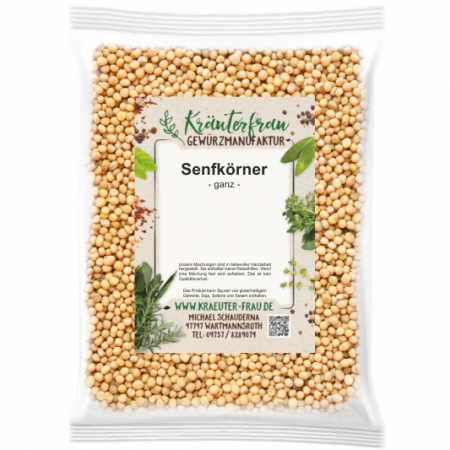 Senfkörner, gelb - 30 g